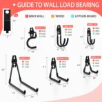 18 Pack Garage Hooks Heavy Duty - Anti-Slip Coating， Garage Storage Hooks for Hanging Bike，Ladder，Garden Tools，Hose - Image 2