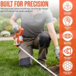 55 Yard / 165 Foot Long Open Reel Tape Measure, Orange, SAE & Metric Scales, Durable for Construction Measuring Tape - Image 2